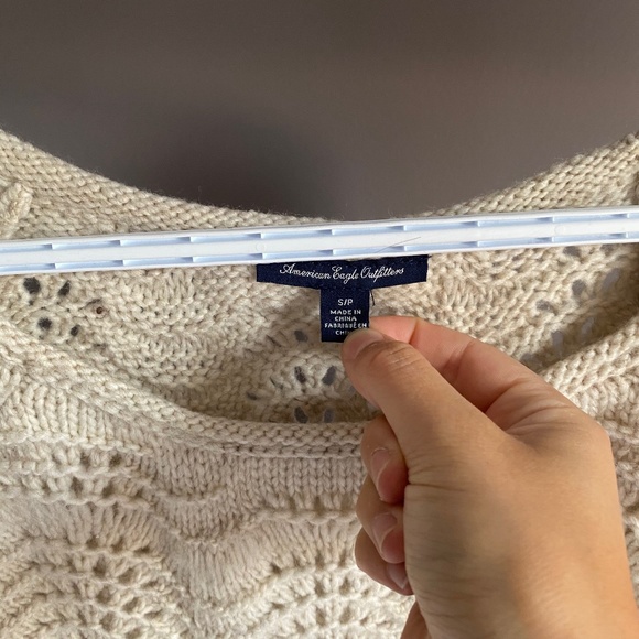 Knit cream sweater - Picture 2 of 3